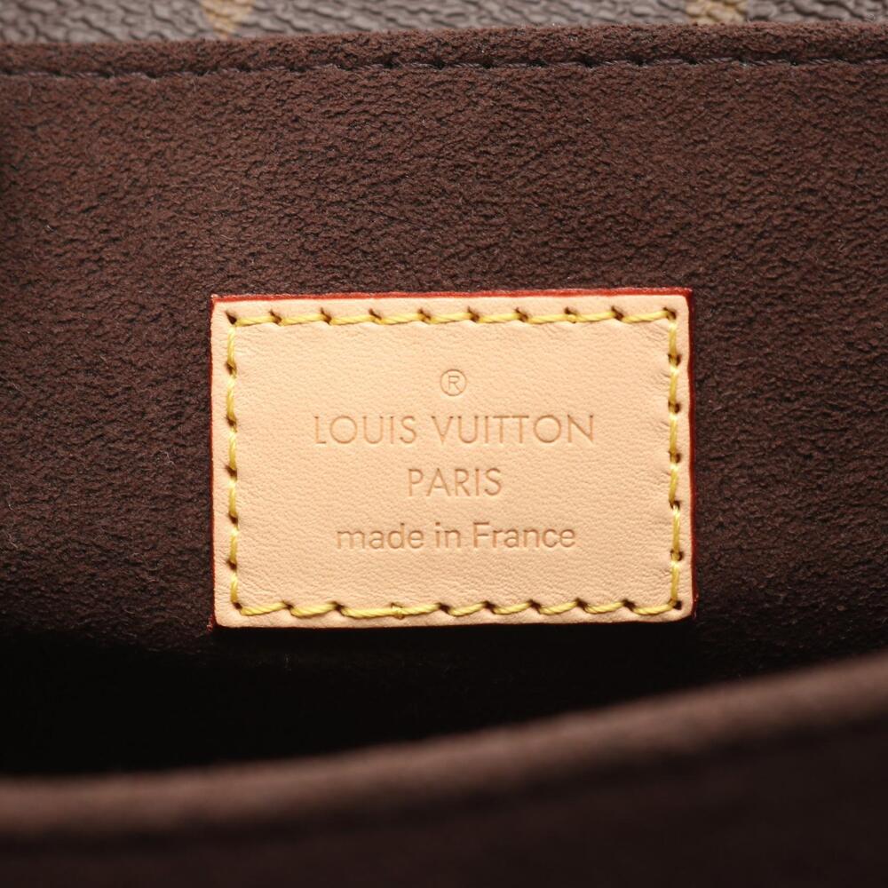 Louis Vuitton Pochette Metis Monogram Handbag Canvas Leather Brown - Picture 3 of 9